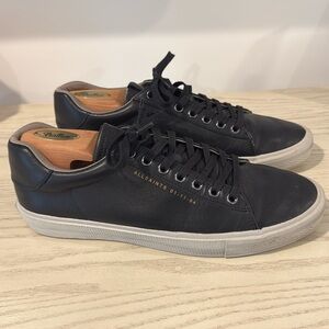 All Saints Men’s Leather Shoes Black Size 10 Like New